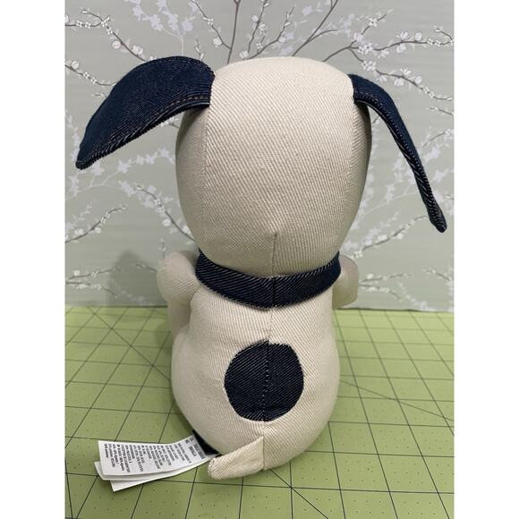 American Eagle Limited Edition Denim Snoopy Peanuts 8” Plush Stuffed Animal Rare - Picture 3 of 15
